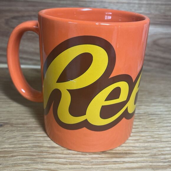 Reese's Peanut Butter Wrap Logo Halloween 2 Coffee Mugs Galerie Chocolate Candy - Picture 2 of 4